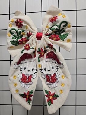 Embroidered Bow